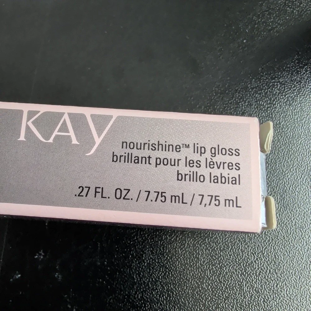 Mary Kay Nouri Shine Lip Gloss Sweet Raisin 016972 Shimmer Mauve Brown .27oz NEW
